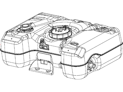 Dodge 5181528AC TANK Fuel