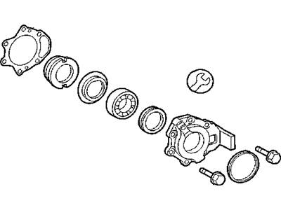 Dodge 5103601AA BEARING KIT Axle shaft