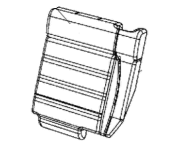 Jeep 5YT63XDBAA COVER Rear Seat Back Left