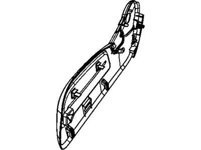 Dodge 1NE281DVAA SHIELD Seat Adjuster Outboard Lower Shield