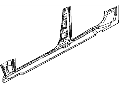 Dodge 5017057AD SILL Body Side