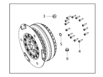 Dodge Torque Converter - RL378429AB
