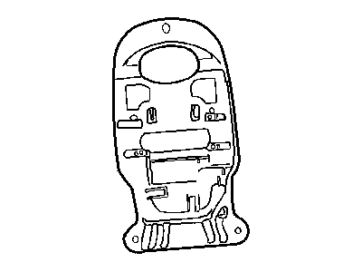 Dodge 5028424AC BRACKET ASSY REAR SEAT VIDEO