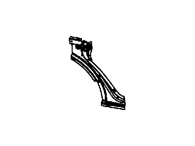 Jeep 55395997AC REINFORCEMENT Wheelhouse To Sill