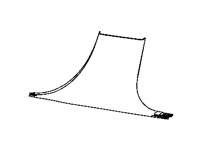 Jeep 1GT14DX9AE MOLDING B Pillar Upper