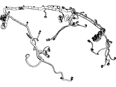 Ram 68071909AA WIRING Dash