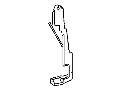 Dodge 5104127AA SHIELD Side Radiator Cooling