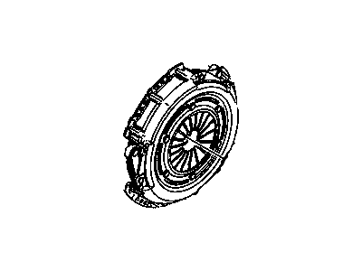 Chrysler 5106018AB CLUTCH KIT Pressure Plate and Disc