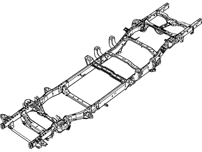 Ram 68060069AC RAIL KIT Left Front