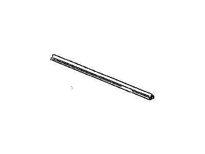 Dodge 55275504AC WEATHERSTRIP Door Belt