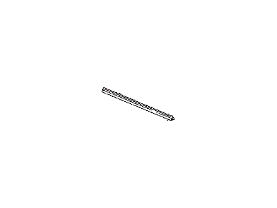 Dodge 55134598 WEATHERSTRIP Front Door Belt