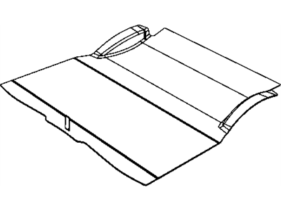Dodge 4662033AB CARPET Luggage Compartment