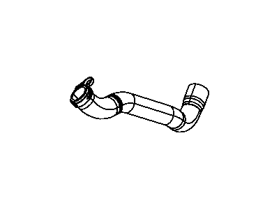 Jeep 55116870AC HOSE Radiator Outlet