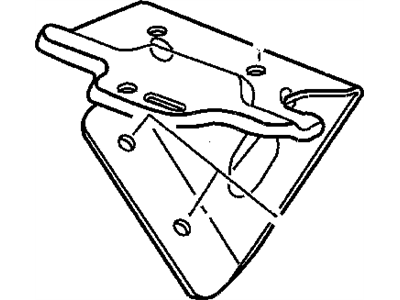 Dodge 55359006AC SUPPORT Battery Tray