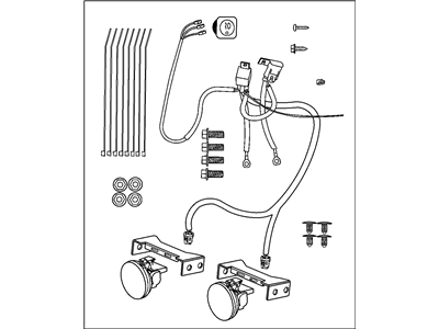 Dodge 82207543 LIGHT PACKAGE Fog