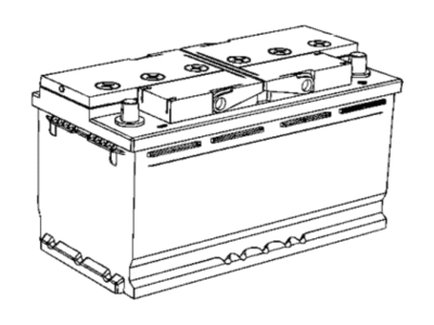 2020 Jeep Gladiator Car Batteries - BPAH7700AA