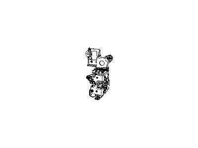 Jeep Wrangler Door Latch Assembly - 4589505AA