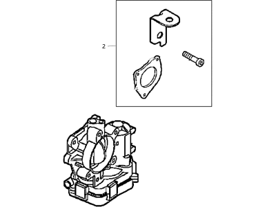 Jeep 68263261AA VALVE HP EGR AIR FLOW CONTROL