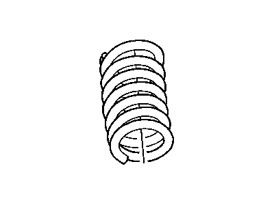 Dodge 52113908AA SPRING Front Coil