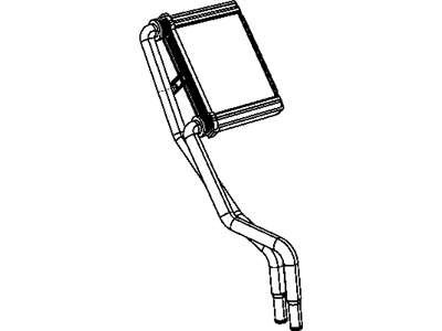 Chrysler Heater Core - 68046006AA