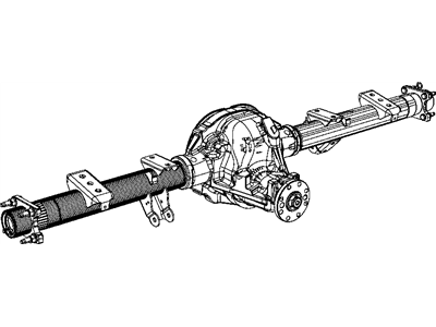 Dodge 68045277AB AXLE Service Rear