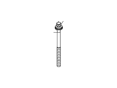 Ram 68099622AA BOLT AND WASHER M12X1.50x165.00