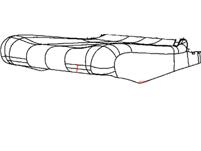 Ram 5LF91LTUAA COVER AND PAD Cushion