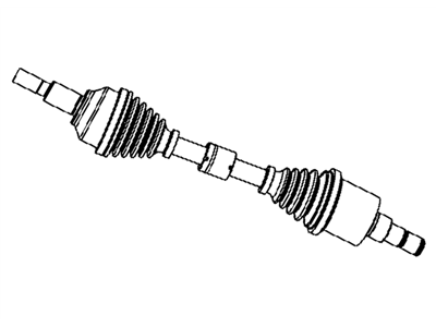 Chrysler Axle Shaft - 5273545AE