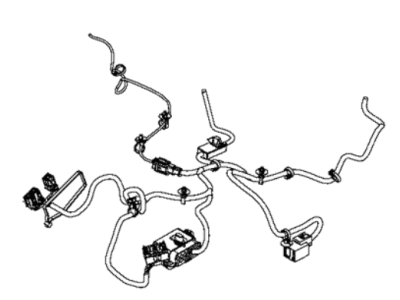 Jeep 68284365AA Wiring - Seat