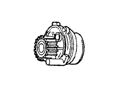 2017 Dodge Journey Water Pump - 68308692AA