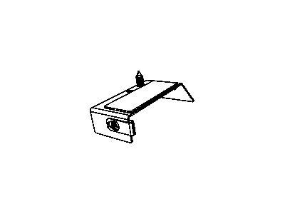 Dodge 5030548AC BRACKET Speaker