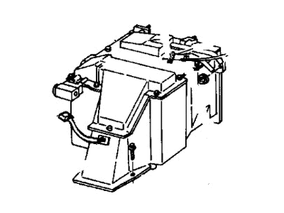 Dodge Ram Wagon Evaporator - V9900002