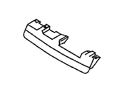 Chrysler MR956333 DUCT Fr bumper air guide