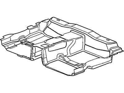Mopar 1NG32DX9AF Rear Carpet