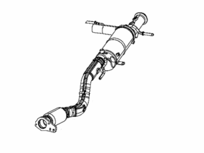 2020 Jeep Cherokee Catalytic Converter - 68348588AJ