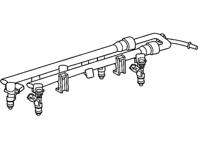 2005 Dodge Magnum Fuel Rail - 4591889AA