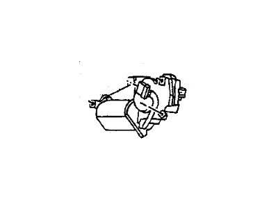 Jeep Wrangler Wiper Motor - R5155322AB