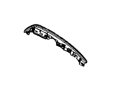 Jeep 1FQ621DVAB SUPPORT Instrument Panel Center Strut Right