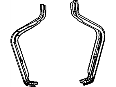Jeep 68003436AA BRACKET Energy Absorbing
