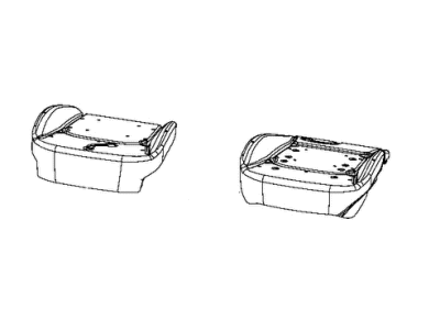 Jeep Compass Seat Cushion - 68272265AB