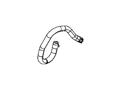Dodge 5105443AA HOSE Fuel Return