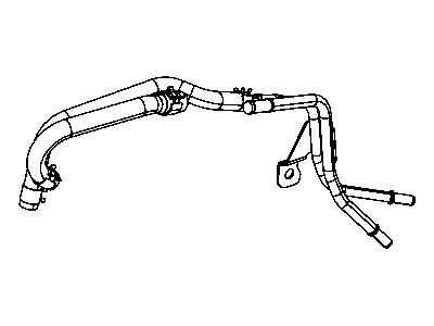 Dodge 5179913AA TUBE Fuel Supply and Return