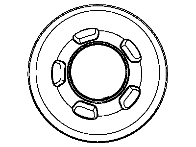Dodge 52106882AA COVER Wheel
