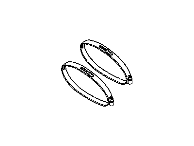 Dodge 5037331AA CLAMP Air Cleaner Duct