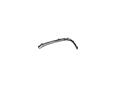 Mopar 1XA30RXFAC Wheel Flare, Front Passenger Side