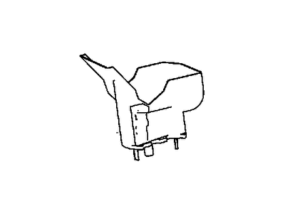 Ram 68261531AA HOUSING A/C and Heater Lower