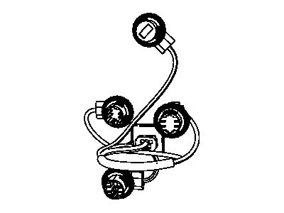 Mopar 68031530AA Wiring Tail Lamp