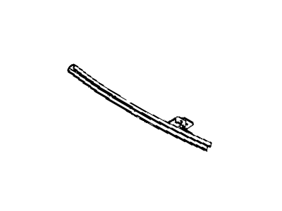Dodge 55256901AB CHANNEL Door Glass