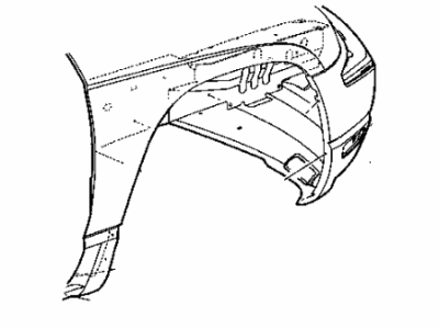 Chrysler Pacifica Fender - 5093792AA