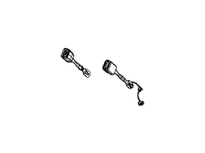 Mopar 1SU82ML2AF Seat Belt Front Inner